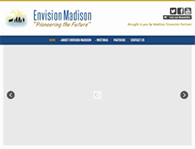 Tablet Screenshot of envisionmadison.com